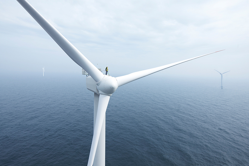 Offshore-Windpark zum Thema Energiewende; Quelle: ABB