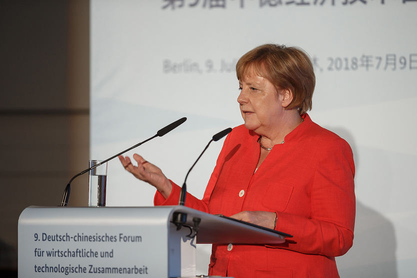 In ihrer Abschlussrede betonte Bundeskanzlerin Angela Merkel Perspektiven und Herausforderungen in der deutsch-chinesischen Zusammenarbeit.