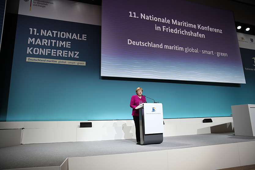 "Die Maritime Branche ist ein wichtiger Wachstumsmotor der deutschen Volkswirtschaft." Mit diesen Worten würdigte Bundeskanzlerin Merkel in Friedrichshafen die herausragende Bedeutung der Branche für ganz Deutschland.