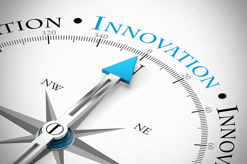 Grafische Darstellung: Kompass zur Innovation