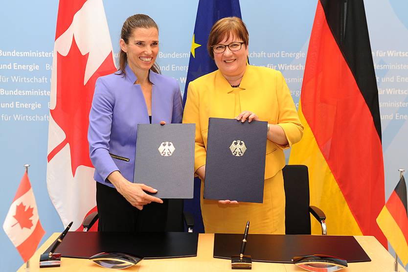 Gemeinsame Erklärung Kanada-Deutschland