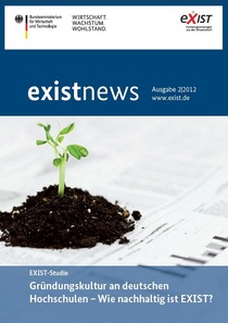 Cover der Publikation existnews: EXIST-Studie