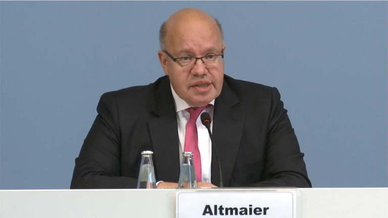 Standbild aus Video "Bundesminister Altmaier zum Klimaschutz"