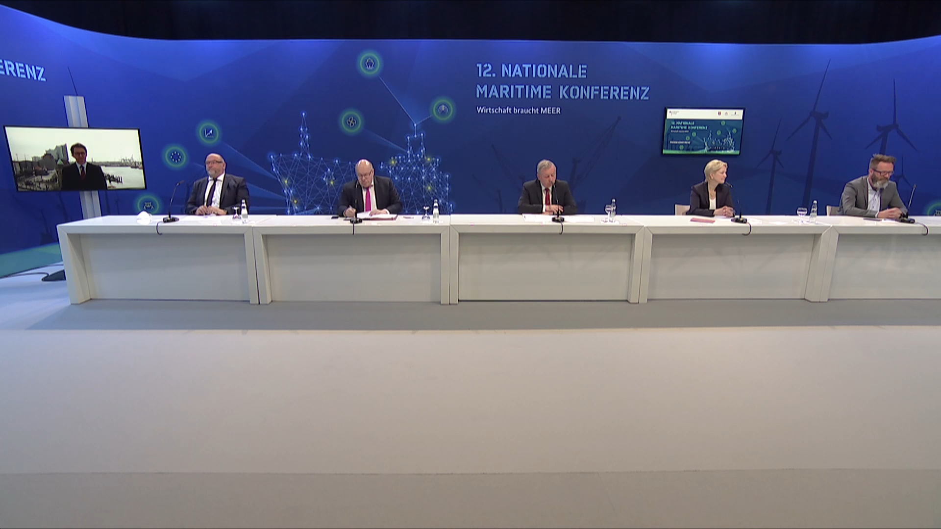 Pressekonferenz zur 12. Nationalen Maritimen Konferenz