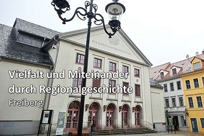 Screenshot aus dem Video Freiberger Zeitzeugnis e.V.: „Vielfalt und Miteinander durch Regionalgeschichte“ | Freiberg