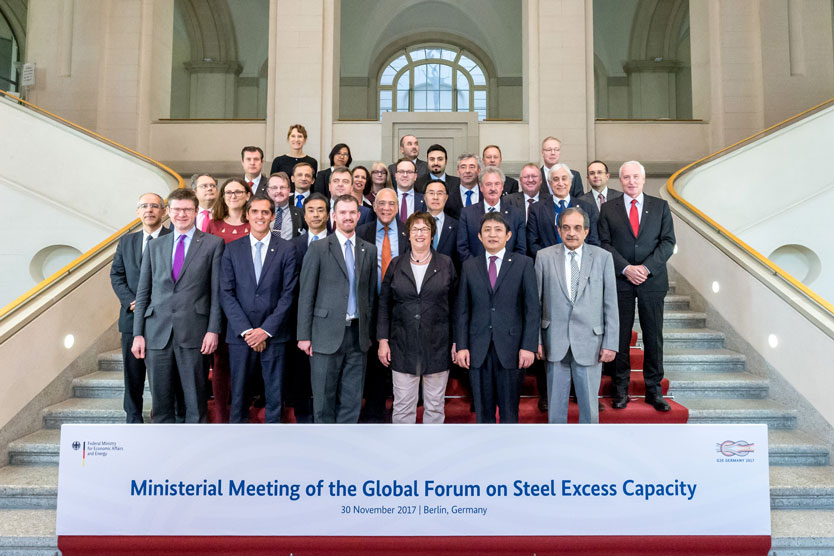 Participants of the Ministerial Meeting of the Global Forum on Steel Excess Capacity
