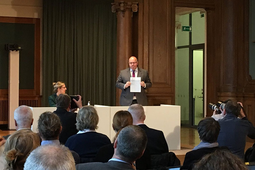 Federal Minister Altmaier presented his National Industry Strategy 2030 