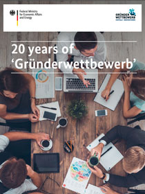 Cover of Publication 20 Jahre Gründerwettbewerb
