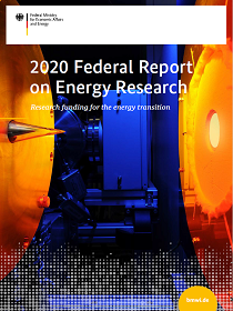 Cover of the 2020 Federal Governement Report on Energy Research