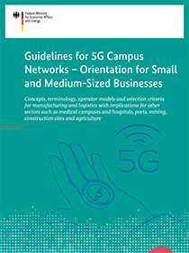 Cover Guidelines for 5G Campus Networks – Orientation for Small and Medium-Sized Businesses